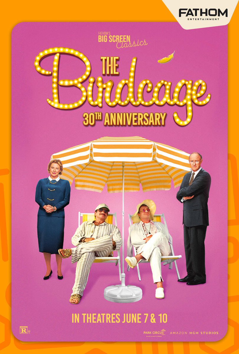 loverrycore's tweet photo. #nw the birdcage in theaters https://t.co/CvCmkwabKf
