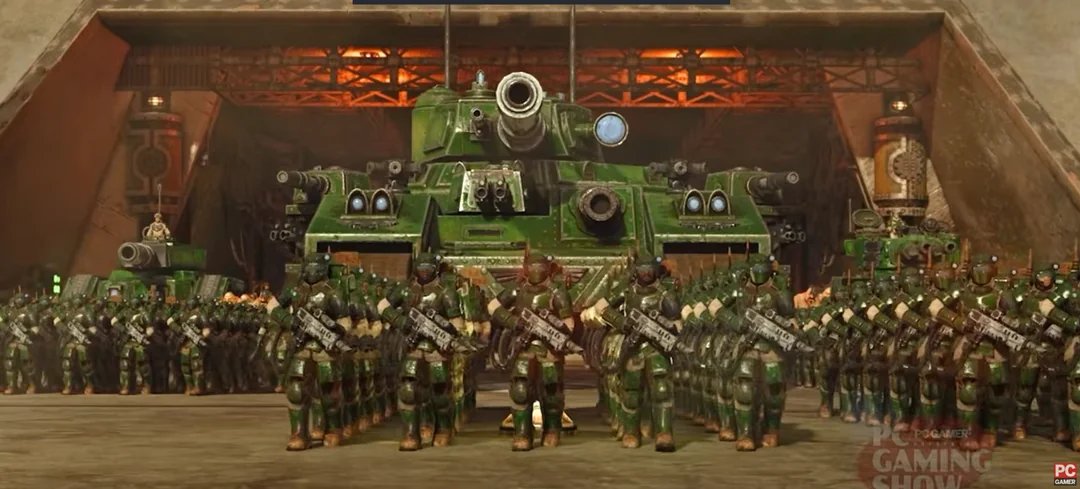 armoredcoreSIX's tweet photo. creamed my pants watching the total warhammer 40k showcase https://t.co/X19W1Xszhz