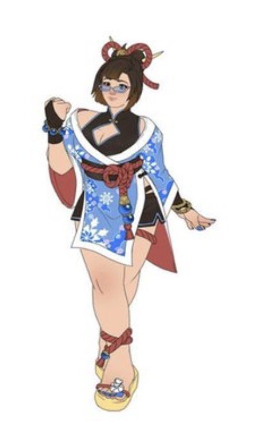 kappadudee's tweet photo. @OverwatchNaeri Mei deserves a beach skin, i would never take this off https://t.co/KImbEjCUs0