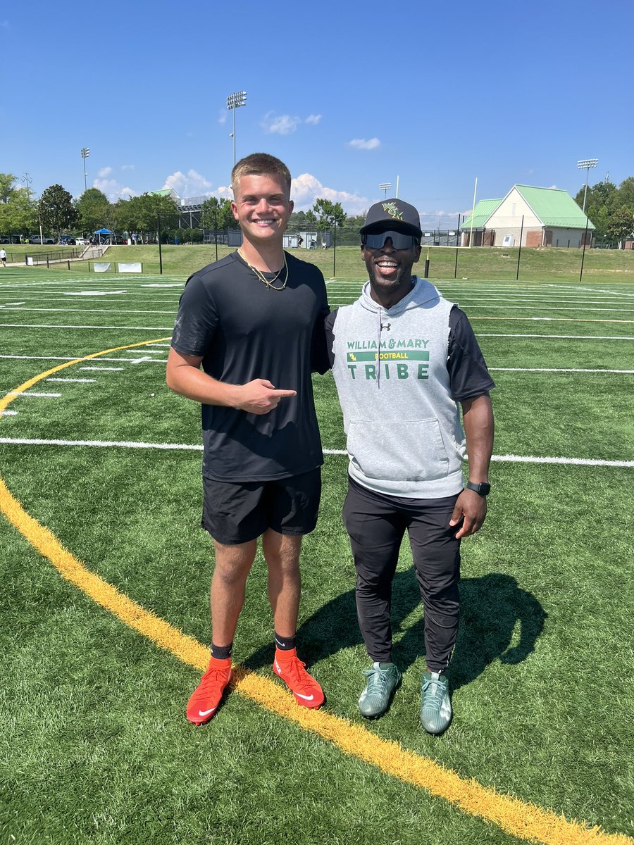 CamdenMetzger12's tweet photo. Had a great day spinning it @WMTribeFootball looking forward to staying in touch and being back up in the fall. @carljfred @robkingscouting @homeboyz7v7 @KhrisMartin2024 @undefeatedqbt @mdotbell_ @QBUniverseQBU @QBUselect @WillVapreps @mvillehighfb @GoLions1934 @aleceberle54 @LeRoneRocGray @CoachB_Randall @CoachPerryJones @CoachMikeLondon @CoachOctober