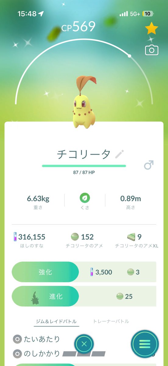 ringojam_26's tweet photo. 昨日出た！嬉しい🩵

#ポケモンGO https://t.co/hO3okmYUKF