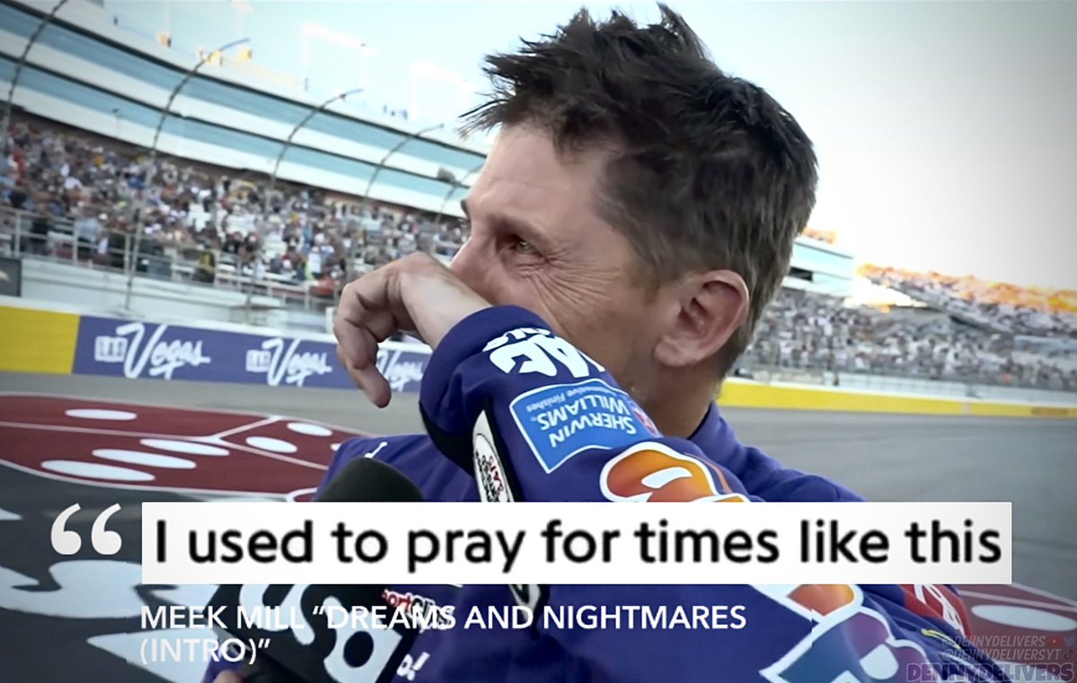 DennyDelivers2's tweet photo. tying kyle busch on the all times wins list ❤️
“we love you KB” -denny hamlin https://t.co/CQUjveAAox