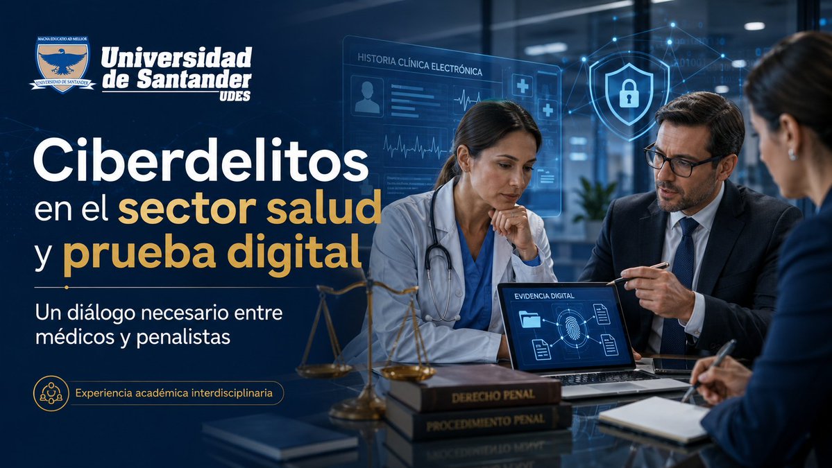 alejoqqta's tweet photo. Comparto una reflexión sobre la experiencia académica de abordar los ciberdelitos en el sector salud desde una perspectiva interdisciplinaria, integrando derecho médico, derecho penal, prueba digital y protección de datos sensibles.
https://t.co/0Yf9k80qP3 https://t.co/NJGProIXtX