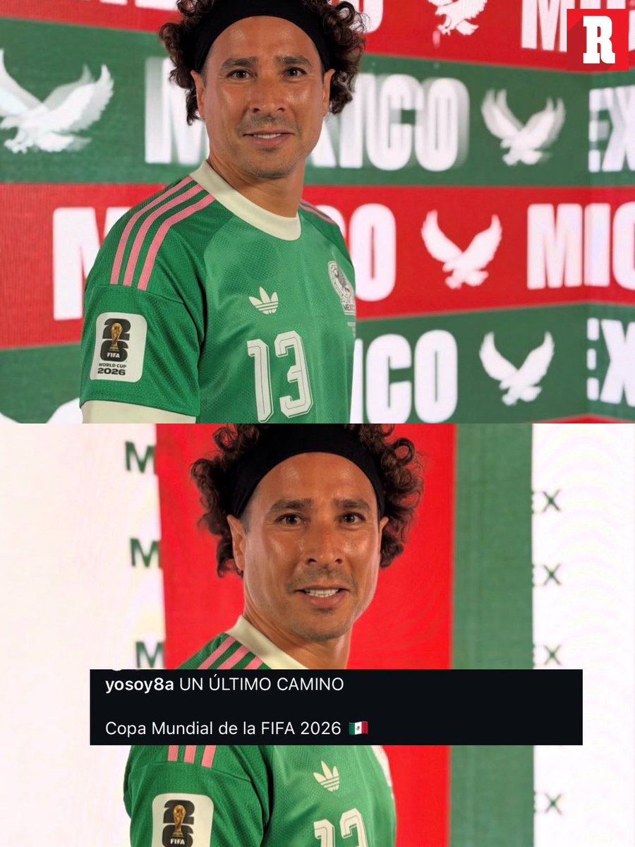 record_mexico's tweet photo. ¡No estamos listos! ❌

No estamos listos para ver a Guillermo Ochoa en su última Copa del Mundo con México. 🇲🇽🧤 https://t.co/h4XxNENCMW