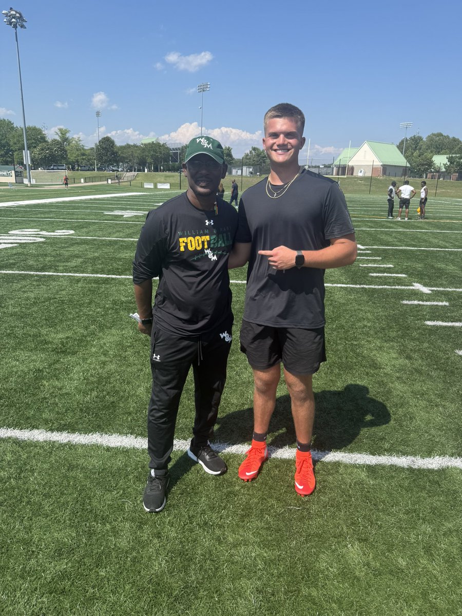 CamdenMetzger12's tweet photo. Had a great day spinning it @WMTribeFootball looking forward to staying in touch and being back up in the fall. @carljfred @robkingscouting @homeboyz7v7 @KhrisMartin2024 @undefeatedqbt @mdotbell_ @QBUniverseQBU @QBUselect @WillVapreps @mvillehighfb @GoLions1934 @aleceberle54 @LeRoneRocGray @CoachB_Randall @CoachPerryJones @CoachMikeLondon @CoachOctober