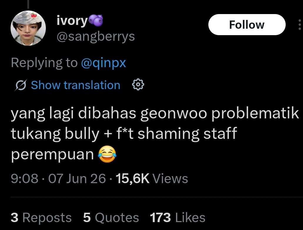 Evxnwxcryll's tweet photo. gue udah males banget sebenernya ngeladenin si ivory ini ya tapi makin kesini selalu drag gonu even gonu udah hiatus, admin @sangwonprotect tolong dimasukin ke akun protect kalian dong, kalo kalian belum masukin akun ini berarti fiks ya kalian sama aja mendukung kelakuan mereka🙏🏻 https://t.co/KxdeU9d1al