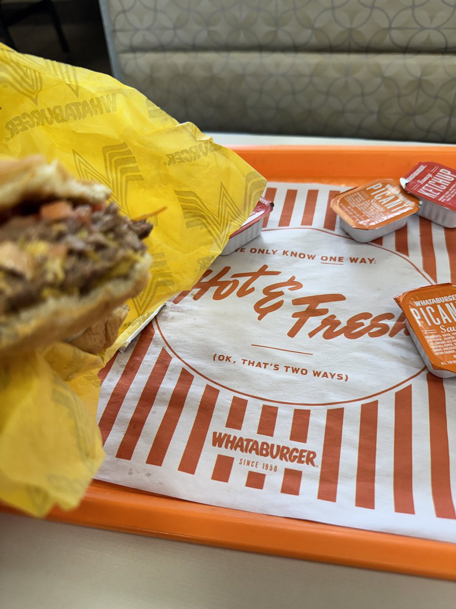 NeverCallMeRich's tweet photo. .@AccountingAsArt My #fridaywin on Sunday. Don’t judge. It’s been 12 years. @Whataburger when will get to California? https://t.co/aVvVLsld89