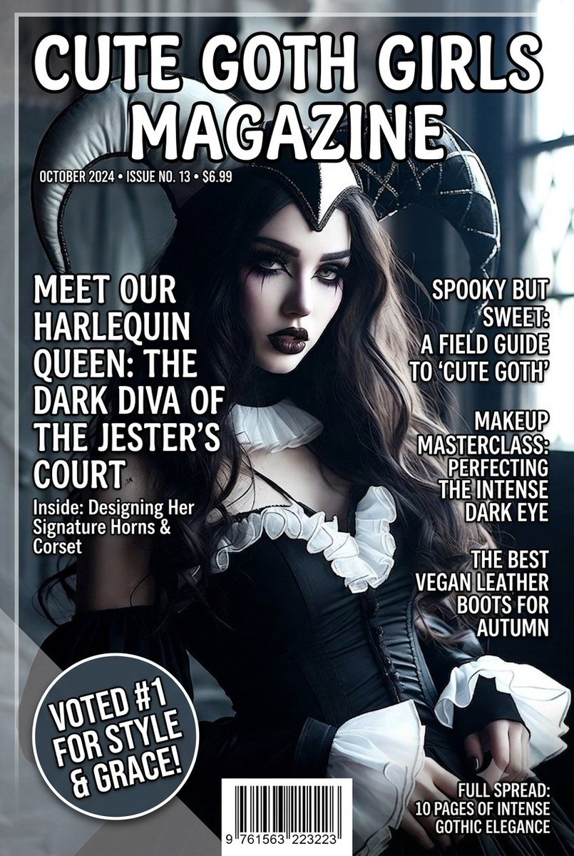 CuteGothGirls's tweet photo. What if we started a magazine 😂 https://t.co/pMuYC65Mie
