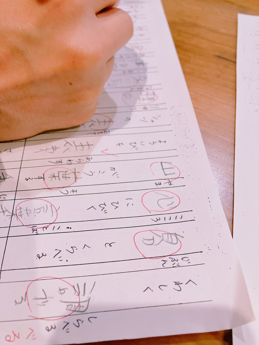 papa_five5's tweet photo. 月曜おはファイ！

今日は息子氏漢字50問テスト。
朝から親子で頑張ってるけど、週明け一発目に50問はなかなか重いぞ！ https://t.co/CANk3v3Z4v