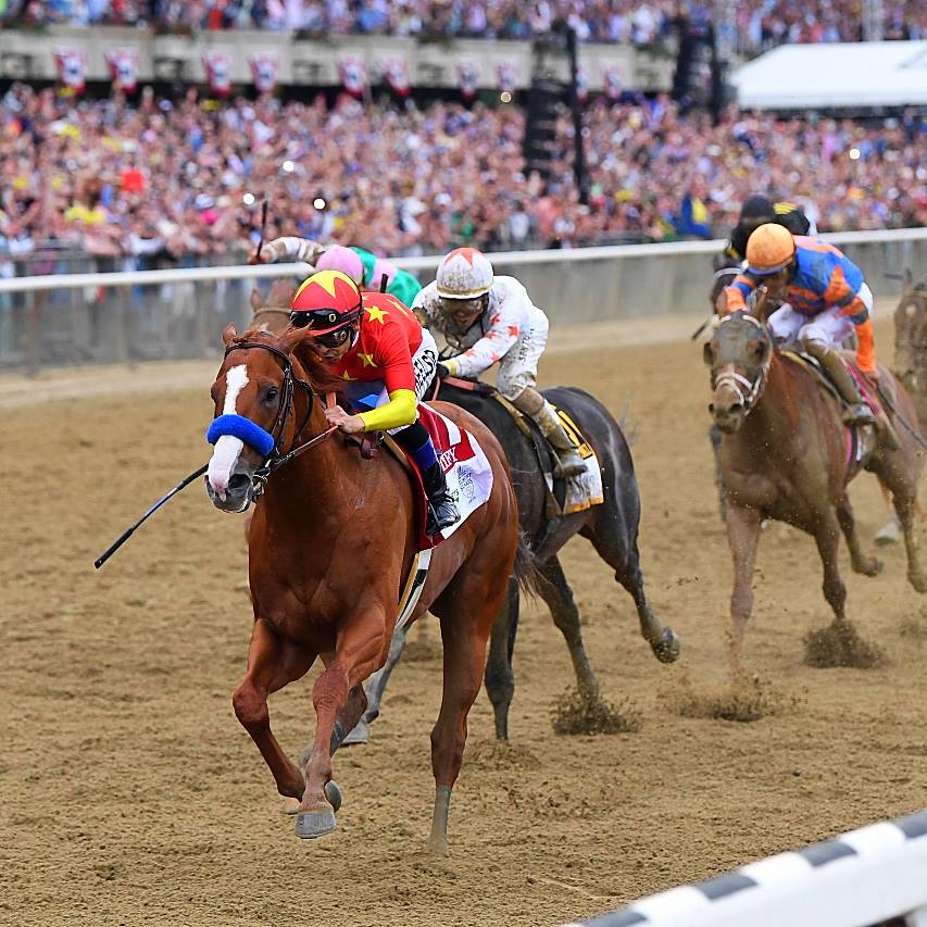 jfarache's tweet photo. 09/06/2018 JUSTIFY se convirtió en el triplecoronado No. 13 en USA (último en hacerlo) y el segundo que lo hacía en calidad de invicto, tras haberlo conseguido Seattle Slew en 1977.

Tuve la dicha de estar ahí presente en Belmont Park para disfrutar de esta hazaña. https://t.co/mFNJzfYE4x