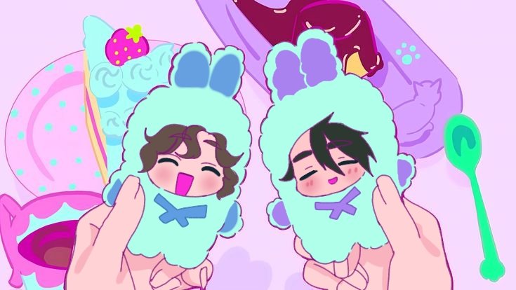 cervvanivea's tweet photo. raykuru labubus!!! (*＾▽＾*) https://t.co/edPTZOBVkl