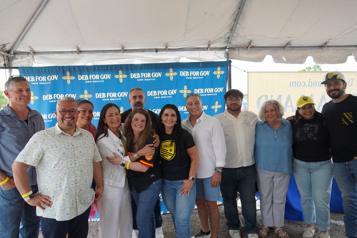 DebHaalandNM's tweet photo. The team building a better New Mexico for everyone. https://t.co/YdwyJQJb80