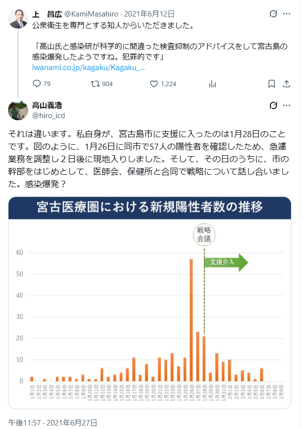 mei1971's tweet photo. 高山氏を執拗に攻撃していたのが、立憲のブレインの上昌広氏や放射能デマの川上氏。
ここら辺の検証も必要ですね。
共産党ら野党は、イデオロギー優先で、言論や表現の自由、命を犠牲にしてきた。
そして辺野古ボート事故を経ても、改めようとしない。
参政党批判で正義の顔が出来る立場ではない。 https://t.co/bFZAbKOkqe