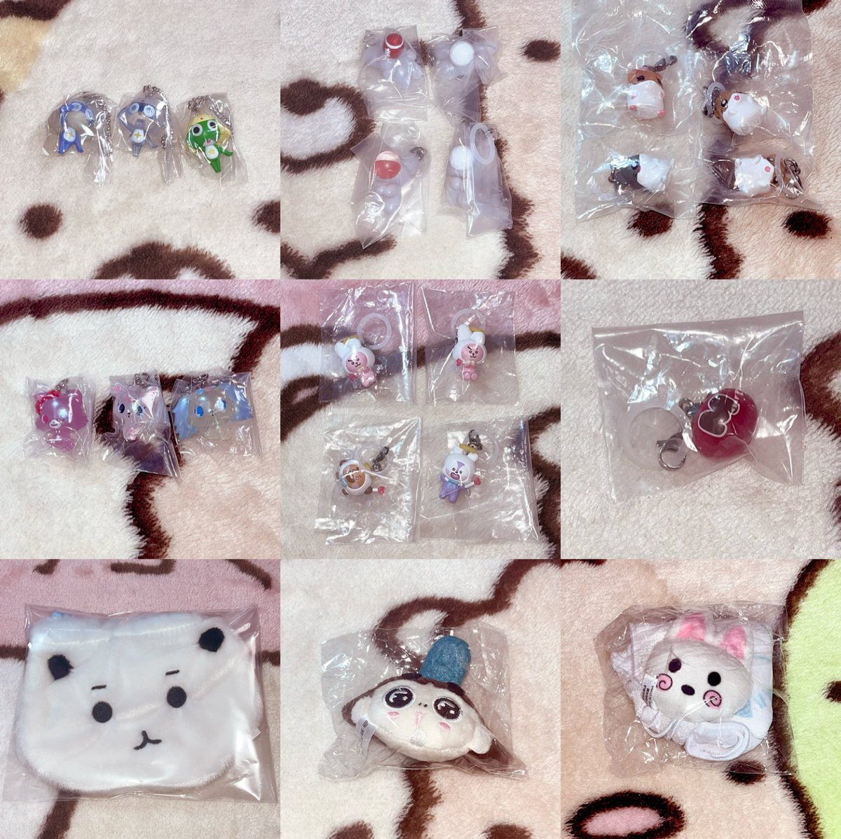 T10M310's tweet photo. BT21 beco+81 ケロロ軍曹 ハムスター倶楽部 ジュエルペット 星のカービィ もちにゃみ おじゃる丸 ポメラニアンもち セーラームーン ちいかわ めじるしアクセサリー 巾着 譲渡 交換 代行

譲】画像
求】買取
取引】郵送/手渡し（固ツイ）

検索からでもお気軽にお声かけください💘
꒰ #T10M310の取引 ꒱ https://t.co/pn8QPOtY1S