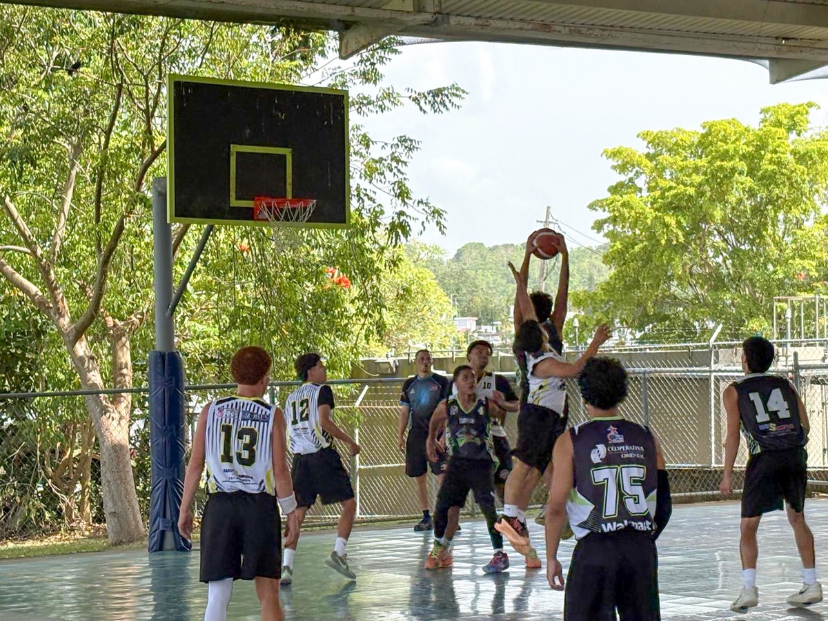 ciudadebayamon's tweet photo. Las canchas del pueblo siguen llenándose de la intensidad del baloncesto y del talento juvenil, porque #BayamónEsDeporte https://t.co/I2CnYoKOYW