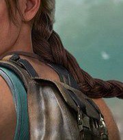 Dandeli0ness's tweet photo. No one talking about this but Crystal Dynamics or FWH SEEMINGLY used gen AI for the Tomb Raider cover. (look at the straps)

Maybe missed some details when "replacing or refining" the AI like they said 😔.

Official cover btw, shameless. https://t.co/e9r695Y3XT