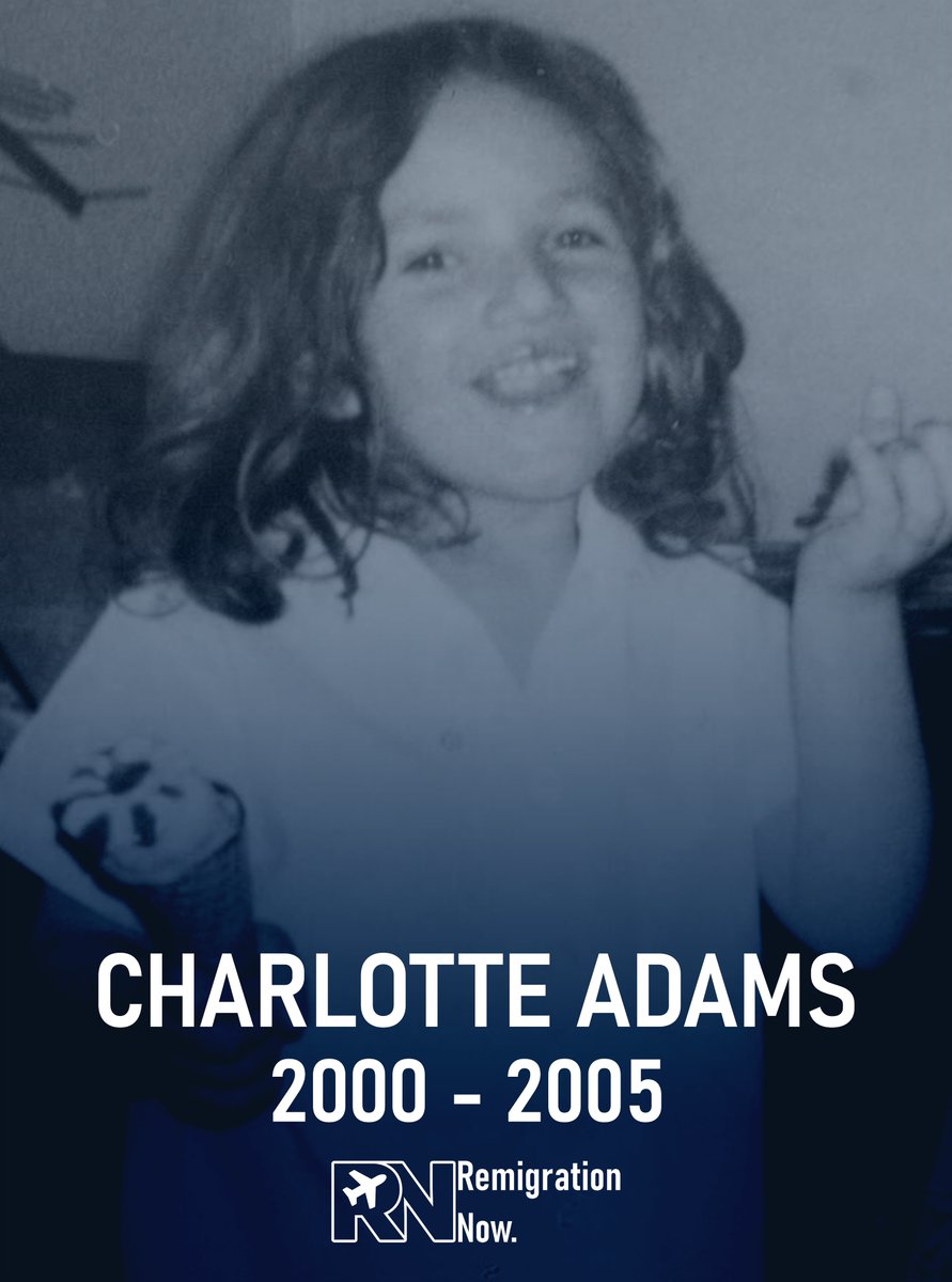 RemigrationNow_'s tweet photo. Charlotte Adams

Say her name. https://t.co/8Inc3JmUP3