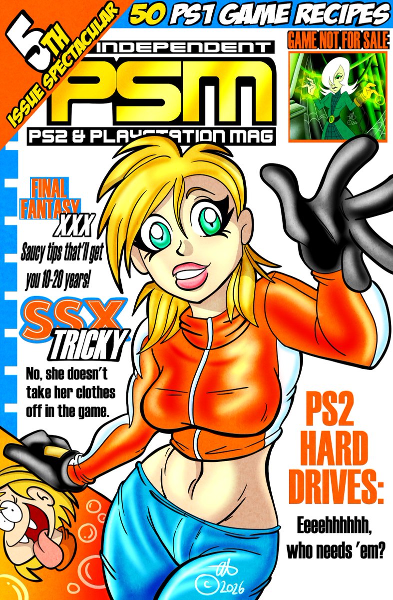 ChoppyHopfe's tweet photo. Snow-bored

My take on a cover for an issue of the INDEPENDENT PLAYSTATION MAGAZINE https://t.co/ithzUps9Gg