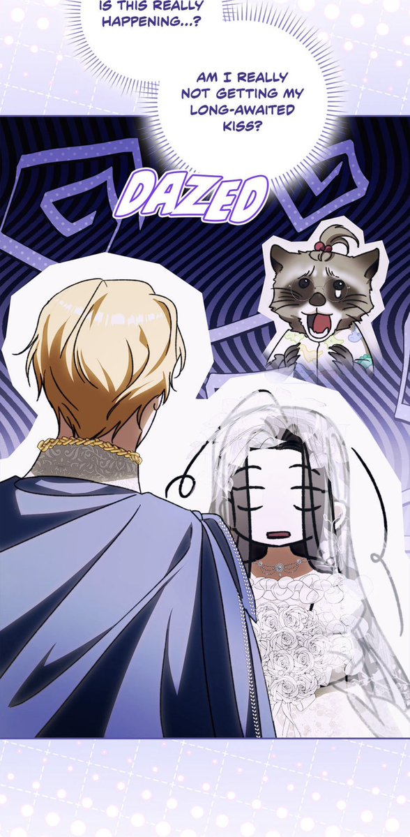 flintseliano's tweet photo. the raccoon in the third panel 😭😹 she was so disappointed because she was excited for the kiss but he only pretended to kiss her https://t.co/JHvxhTBIjH
