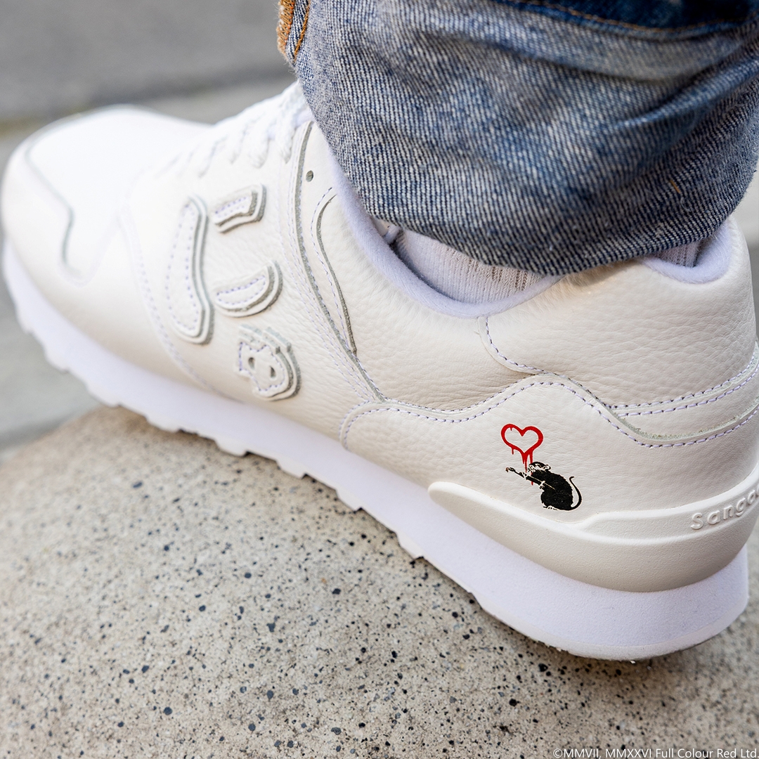 sangacio's tweet photo. にゅ〜ず『PURE WHITE』 BRANDALISED_リストック

#SANGACIO 
#スニーカー
#Sneakers
#BanksyArt
#PUREWHITE https://t.co/0beHMSWdUK