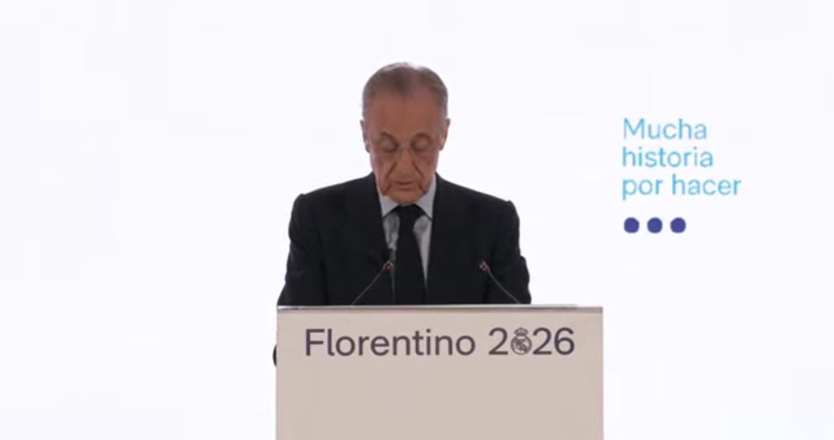 MadridXtra's tweet photo. 🚨 Florentino Pérez: "To the socios who did NOT vote for me… I will listen to all of you as we are all MADRIDISTAS.

I will hear your doubts and get to work!” https://t.co/d8xUoNbubH