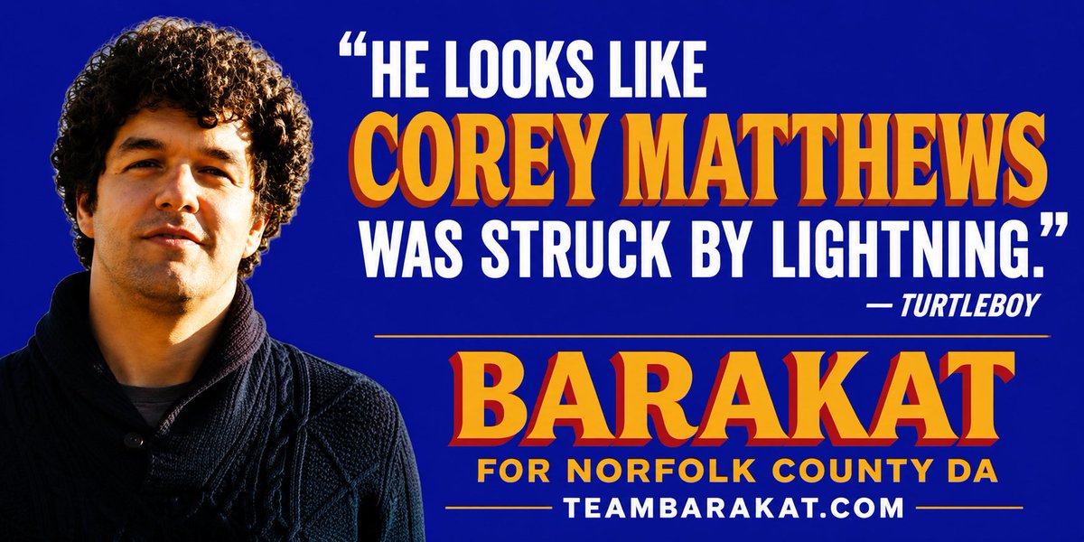 Barakat for District Attorney of Norfolk County tweet media