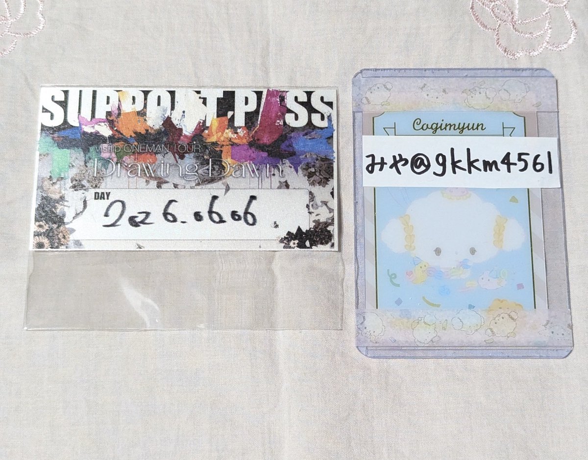 交換】vistlip サポートパス サポパ 譲）Drawing Dawn 6/6 渋谷 Yuh 求