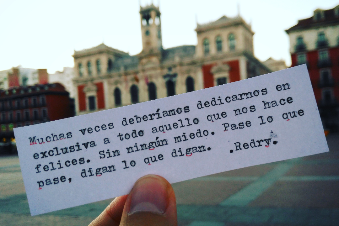 Redry13's tweet photo. Muchas...

Valladolid, España https://t.co/v0qtaJSi7H
