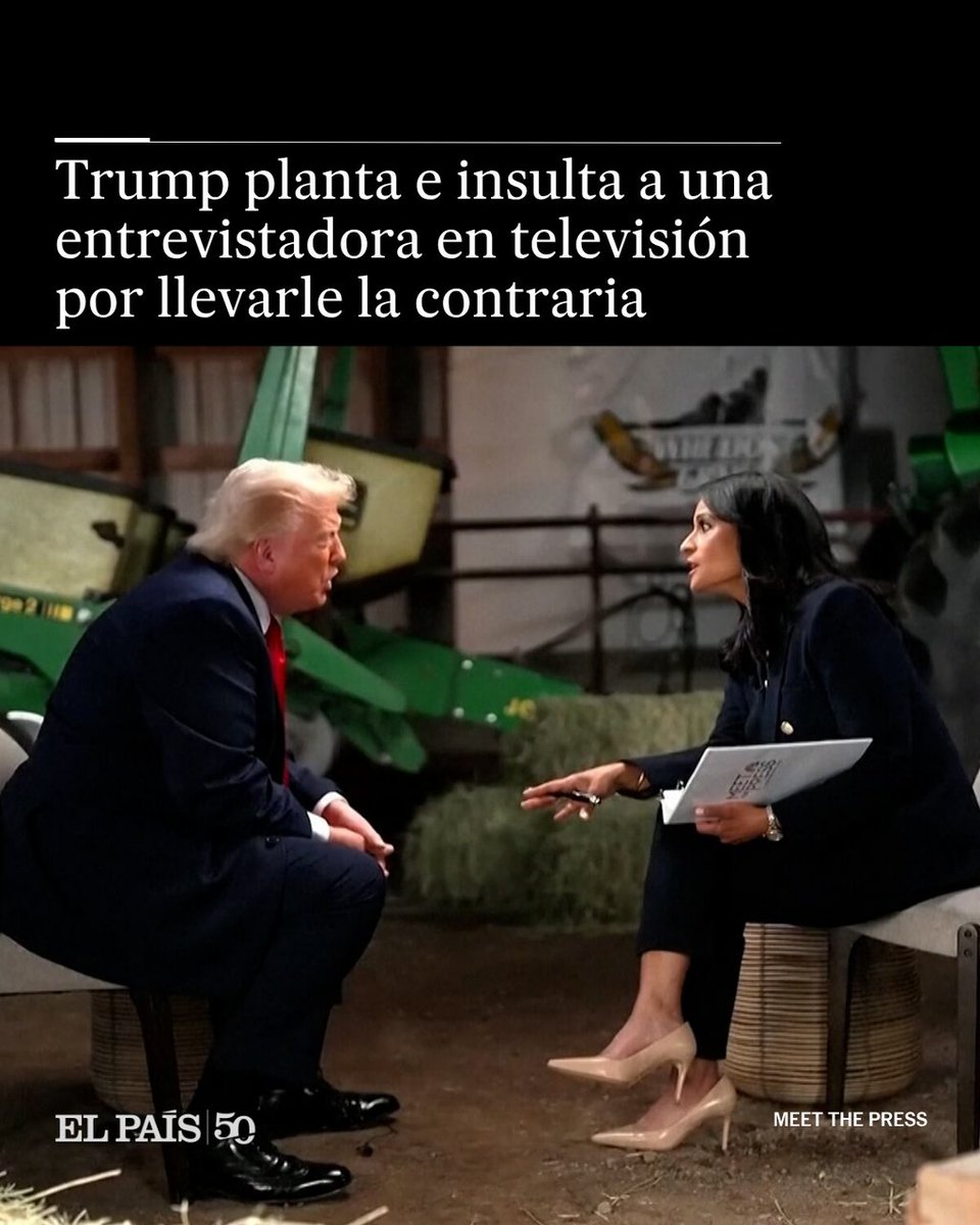 el_pais's tweet photo. 📹 VIDEO | Kristen Welker rechazó las denuncias de Donald Trump sobre fraude electoral en California. El republicano le replicó que era “estúpida o corrupta” y cortó la entrevista https://t.co/gNRO9KLifu https://t.co/eszZbmh3fu