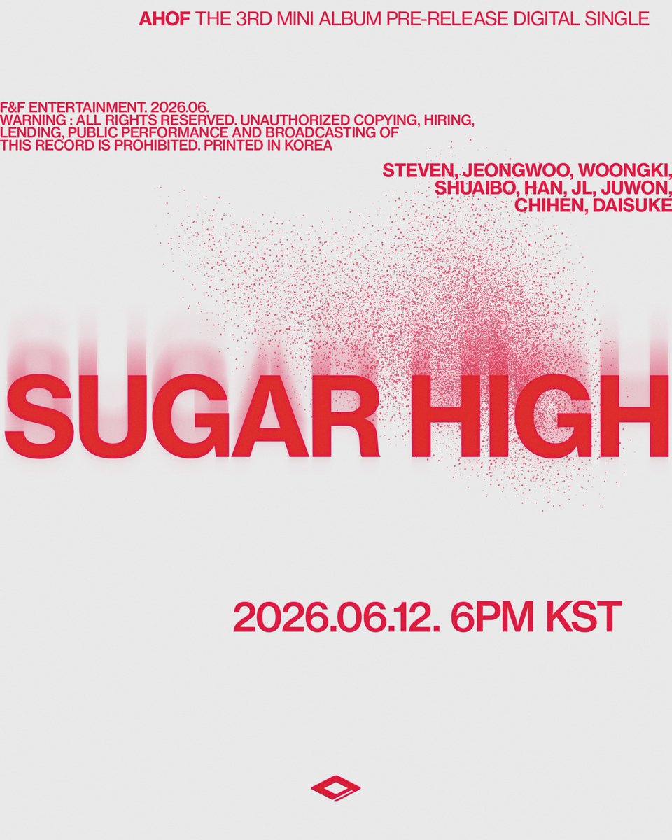 slist2015's tweet photo. 아홉, 7월 미니 3집으로 컴백⋯12일 선공개 디싱 'Sugar High' 발매

#아홉 #AHOF 
#아홉컴백 #AHOF_3rdMiniAlbum 
#스티븐 #서정우 #차웅기 #장슈아이보 
#박한 #제이엘 #박주원 #즈언 #다이스케 
#AHOF컴백 #아홉미니3집 
@AHOF_official
#SugarHigh #Sugar_High
⬇️관련기사⬇️
https://t.co/Icd2VRoxTS