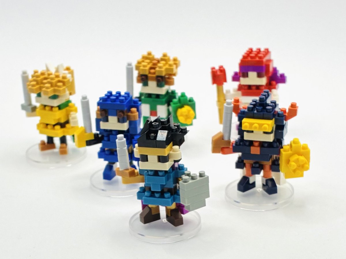 fuku_nano5555's tweet photo. そして伝説へ・・・ということで、ミニナノ(全長5cm程度サイズ)で勇者オルテガの子をナノブロックで作りました( *˙ω˙*)و ｸﾞｯ!
これにてドラゴンクエスト1.2.3、ロトの勇者シリーズ完成！
  #ナノブロック #nanoblock https://t.co/7957I7qZcR