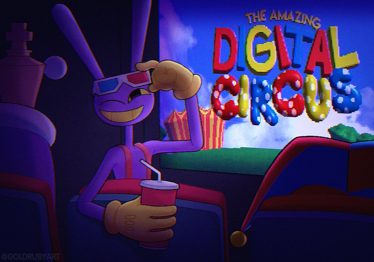 GoldRubyArt's tweet photo. I'm off to see the TADC FINALE ~ 
🍿🎟️🎪🐰

#jax #jaxtadc #tadc #theamazingdigitalcircus #tadcfinale #tadcep9 https://t.co/cd52AUWj9T