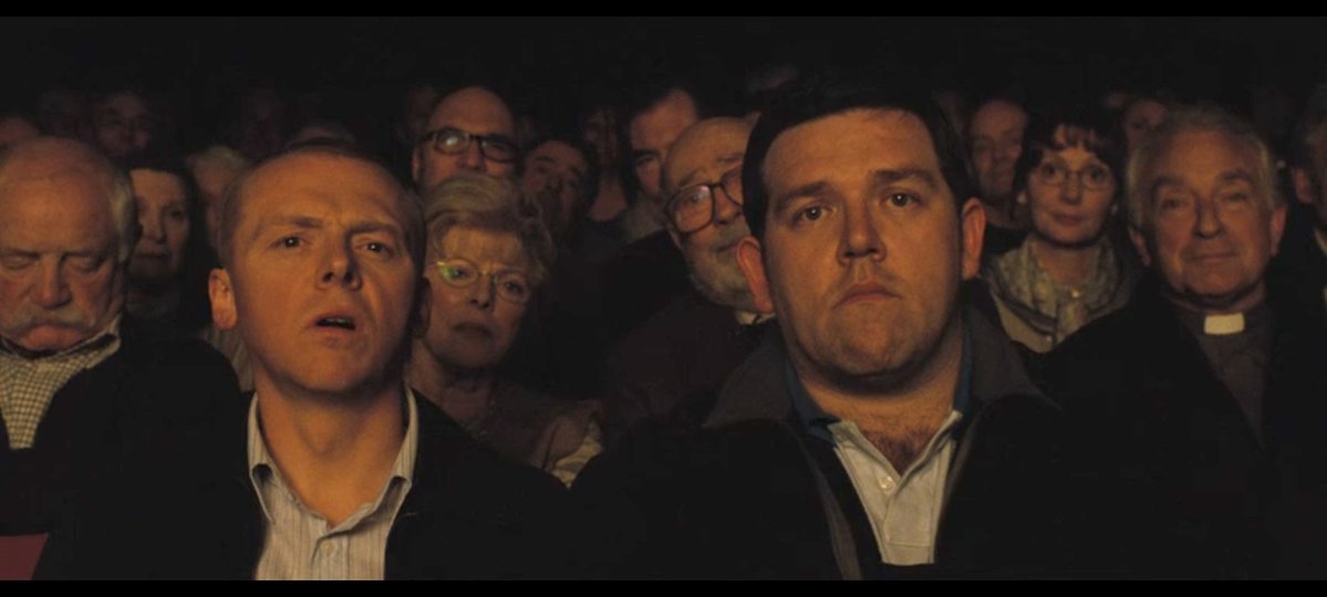 Salomeee12's tweet photo. I can't remember the last time I laughed this hard at a scene😆😆🤣 Their expressions had me rolling even harder😂 love them both ❤️ #Hotfuzz https://t.co/xwHDYMzml9