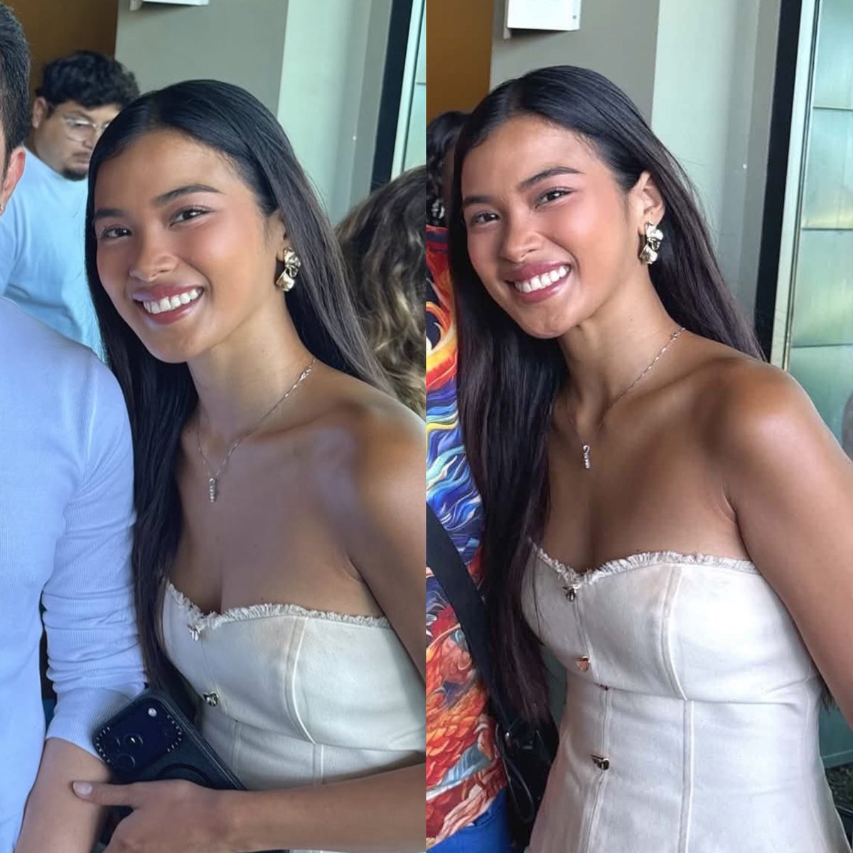 miclarita_'s tweet photo. Shuvee was spotted by fans in LA while attending church today. Look at those cheeks and that morena glow, she looks so healthy and blooming! ✨ https://t.co/Z4k5EEv6dC