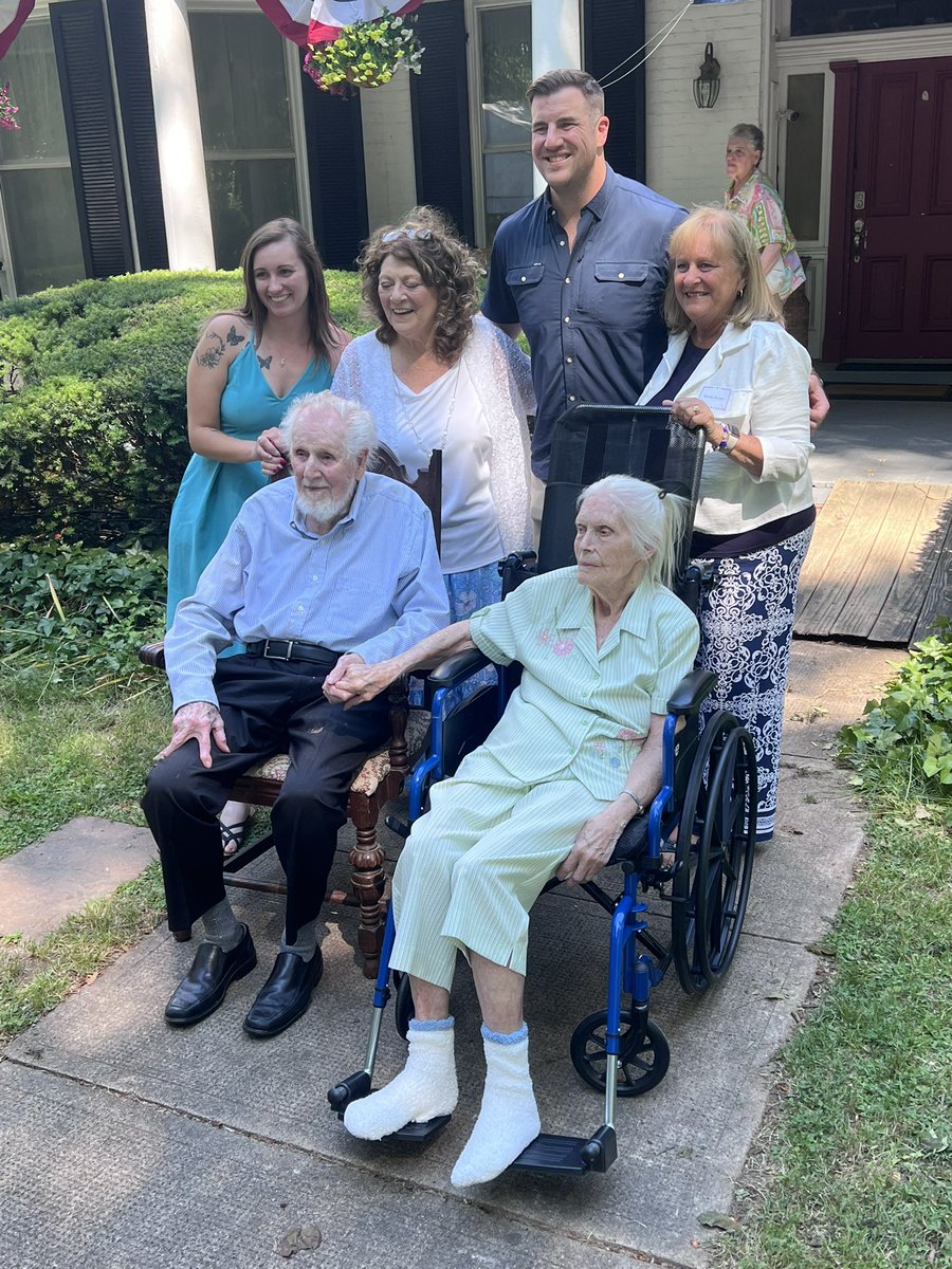 rjcaster's tweet photo. Western Maryland District offices representing at Congressman Bartlett’s 100th with Mrs Bartlett who was our biggest advocate and fiercest defender. https://t.co/y4qu2ZNBfR