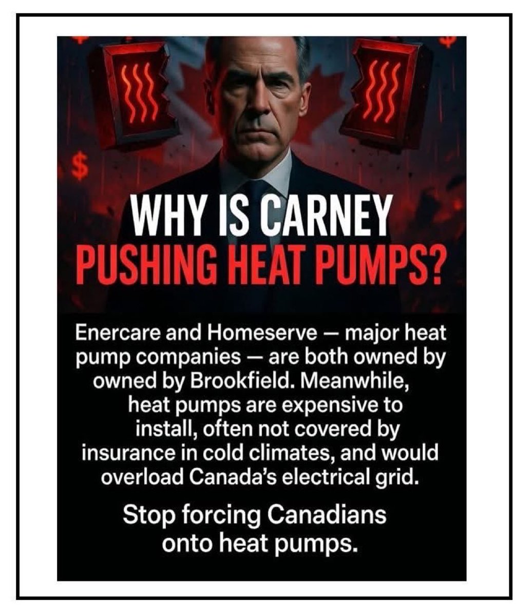 Concern70732755's tweet photo. With Carney it is becoming so blatantly obvious ! The conflict of interests are mounting -there is no Ethics screen !! https://t.co/WqYjvBmQ5Y