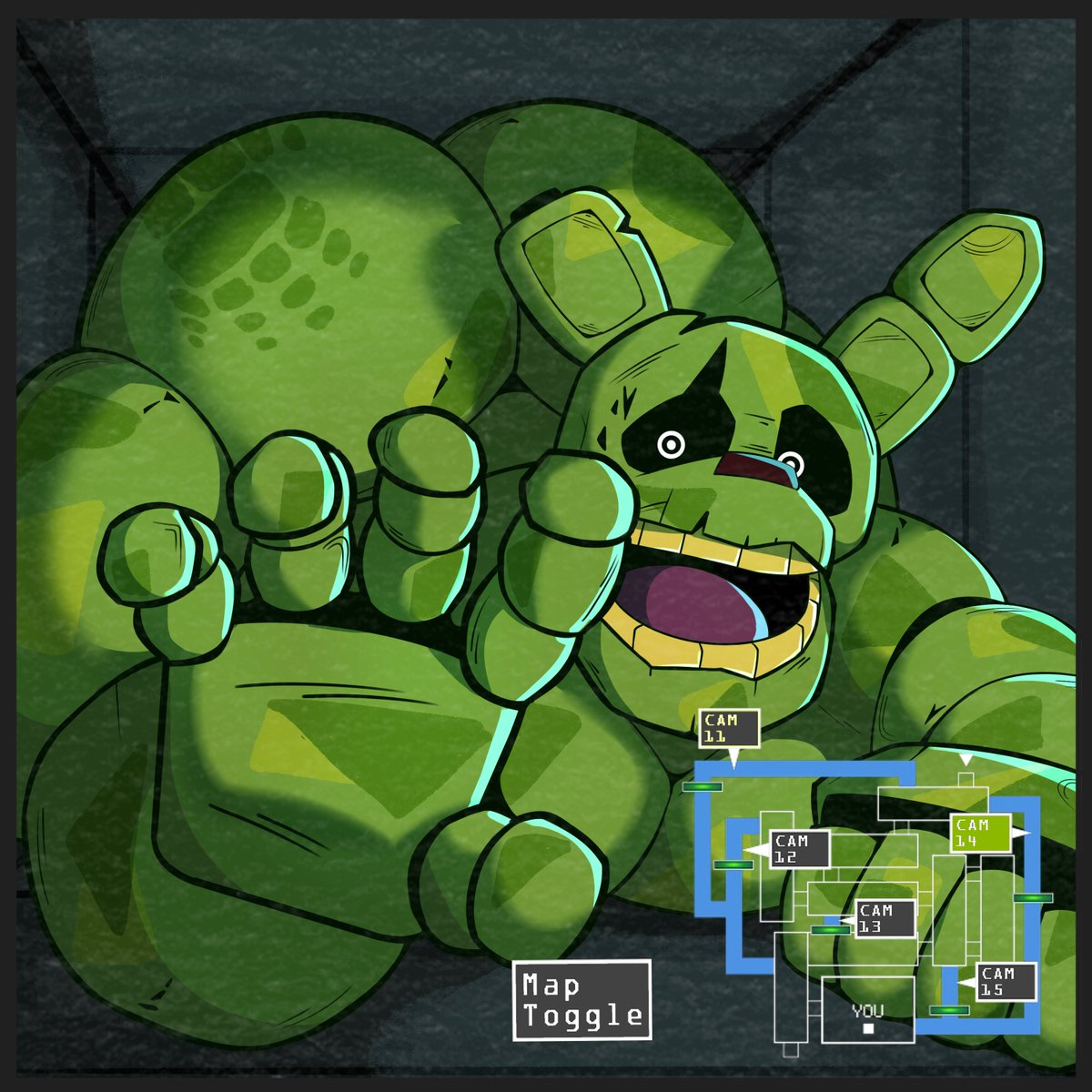 BigBChevalier's tweet photo. Springtrap https://t.co/dWsAl3TP26