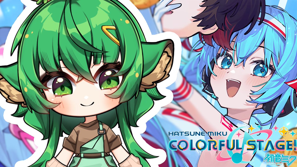 haruka_karibu's tweet photo. I got sponsored by @ColorfulStageEN again! We're gonna explore the 4.5 anniversary!!

Surely come download the game and come play with me!! 🍀🎶
I'm streaming right now!!: https://t.co/mDmzaFbc7n

🎵Download Hatsune Miku: Colorful Stage!!: https://t.co/PsKVWpdolT https://t.co/nCULDGB3il