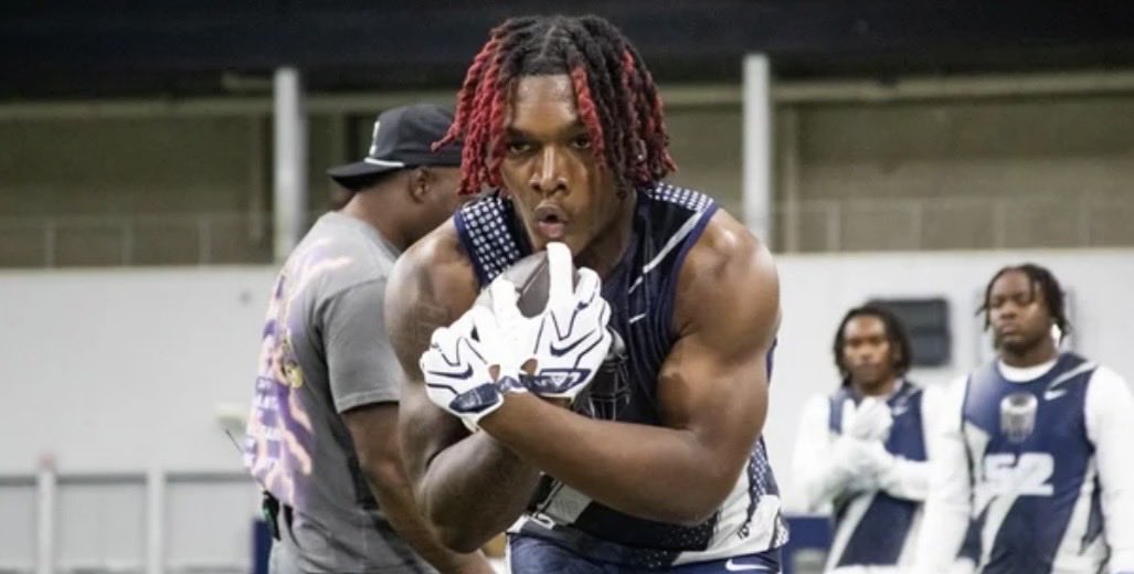 Cade_Draughon's tweet photo. “Coach Troop treats me like family and has been since the moment we met.”

- 2027 DeSoto RB and Texas Tech commit SaRod Baker (@SaRodBaker12) 

Keep checking in with @GigEm247 for more OV reactions #GigEm 

⬇️
https://t.co/fExJdf4WD3 https://t.co/naL5f4wq4h