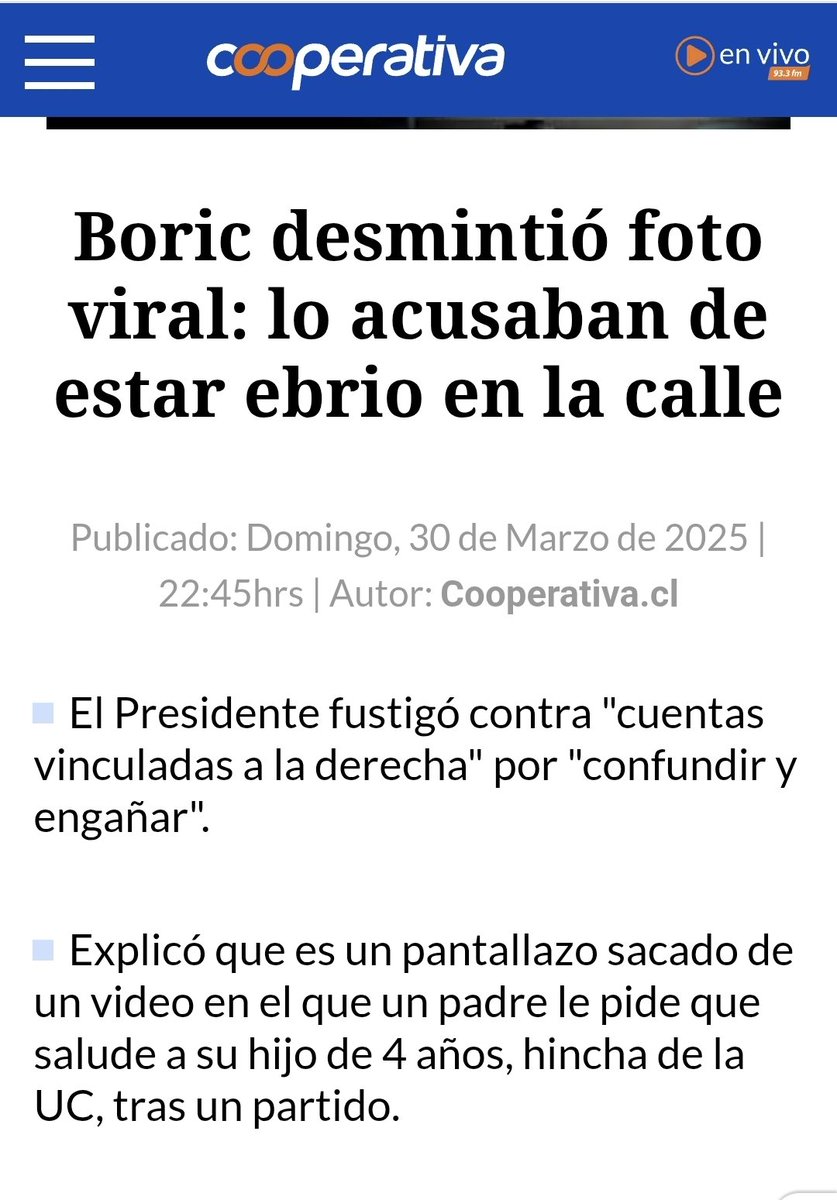 AngelCM44's tweet photo. @jakastadriasola La cagaste para ser cínico el mitomano de tu papa ,insultaba y fabricaba mentiras contra el Presidente @GabrielBoric 
Aqui te dejo un ejemplo de lo miserable que fueron https://t.co/nVIStT47lz