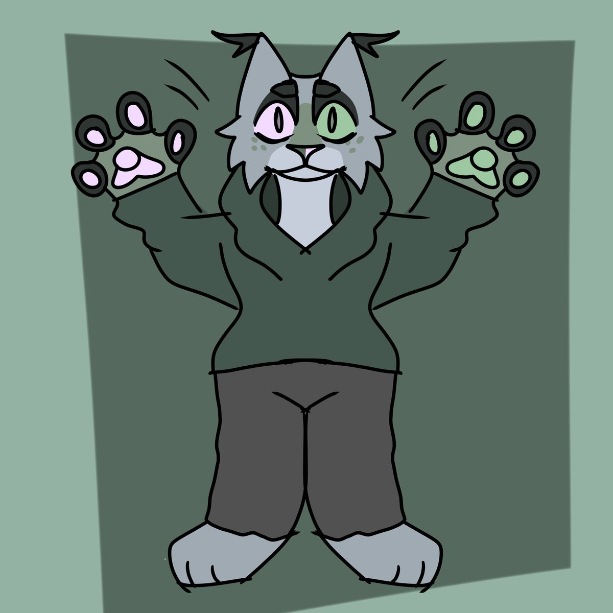 Alouning03's tweet photo. Cómo cuando tienes la desgracia de parecerte a un criminal y ahora nadie te quiere dar chamba-

Alguien estaba regalando ocs y vi a este wey (Kodi) y me recordó demasiado a Pawbert 😭✋, irónicamente fue creado en 2022 nenfke

Le hice algo de lore, a ver si lo desarrollo más ndn https://t.co/9e4Lbmr4Cl