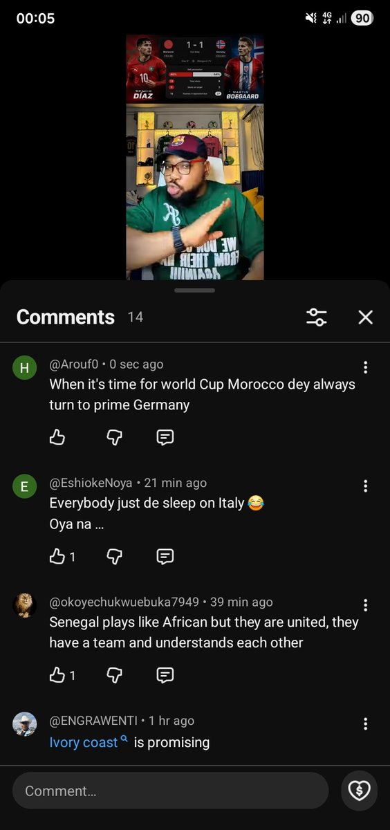 ManLikeArouf's tweet photo. @ultimate_kombo Baba I dey active on ur pages oo
I'm enjoying it already https://t.co/jY8a88kjAD
