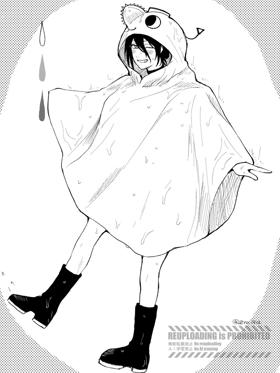 salty_fima's tweet photo. 月朝らくがき！☔️💣💥
雨の日の頭の重さにコーヒーが効く…☕️ https://t.co/cZtt0cC4YC