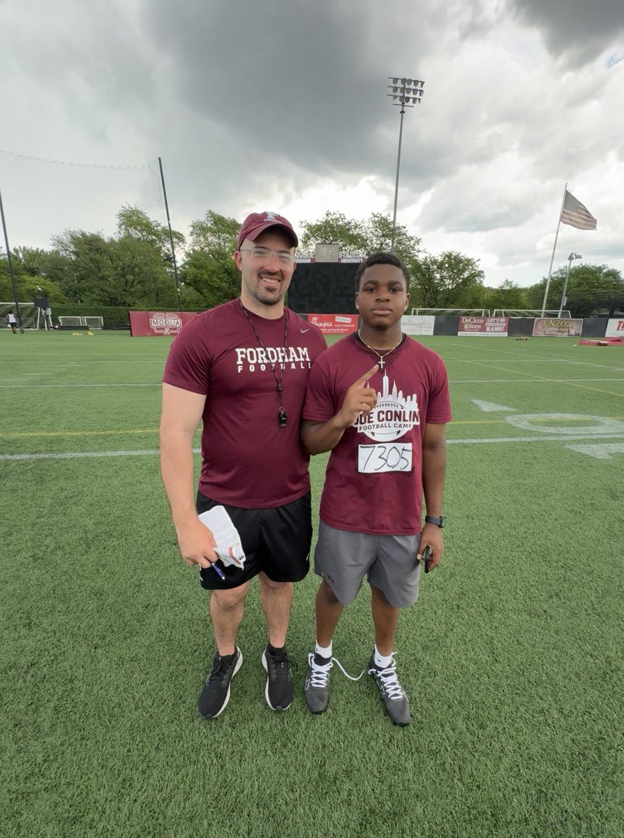 Kellen_W3's tweet photo. I had a great camp at Fordham University #work https://t.co/jFx3GF93hn