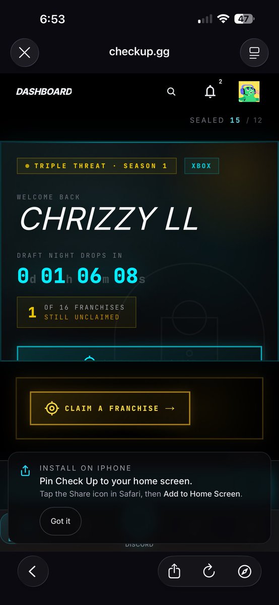 Chrizzy4K's tweet photo. I just checked up! #draftme #hesback
@CHECKUPofficial @ToXsiK @TV_Bullet https://t.co/fTkZ1GERUp