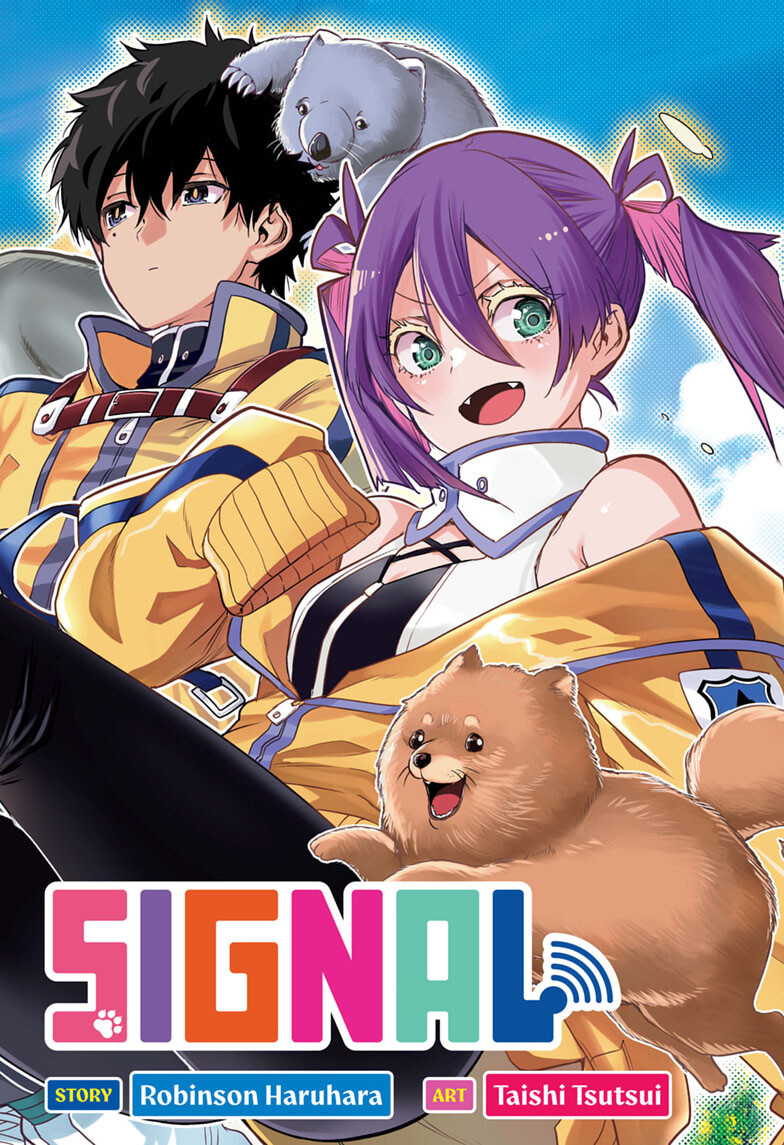 cloudytsun's tweet photo. animal signal had a really fun first chapter, already like kokone and tsubasa's personalities and their dynamic https://t.co/r0siJuoOXE
