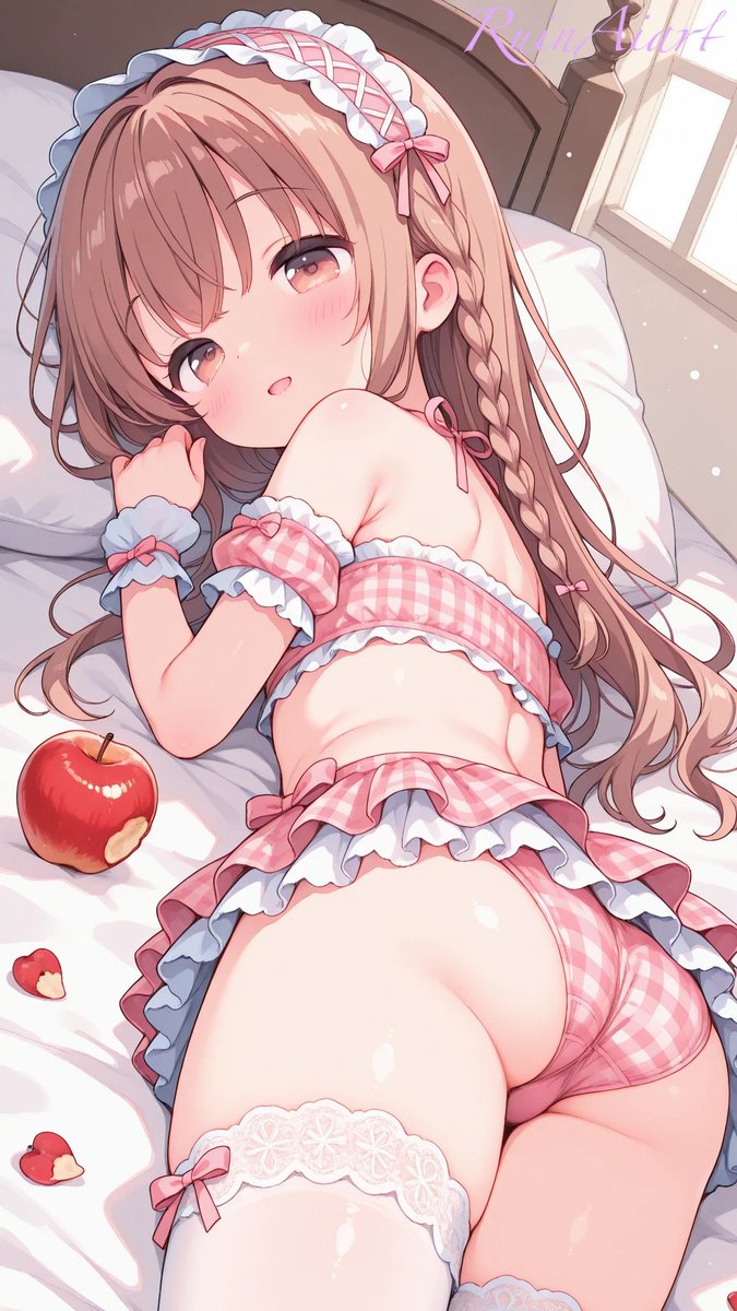 RuinAiart's tweet photo. 「……おはよ💗」 https://t.co/IR0lkiToYa
