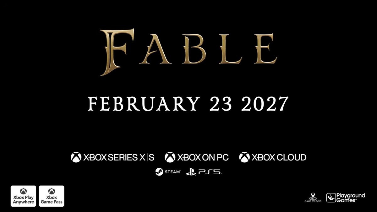 AlexWalason's tweet photo. February 2027 is stacked! #TombRaider #Fable https://t.co/8IBkVl506w