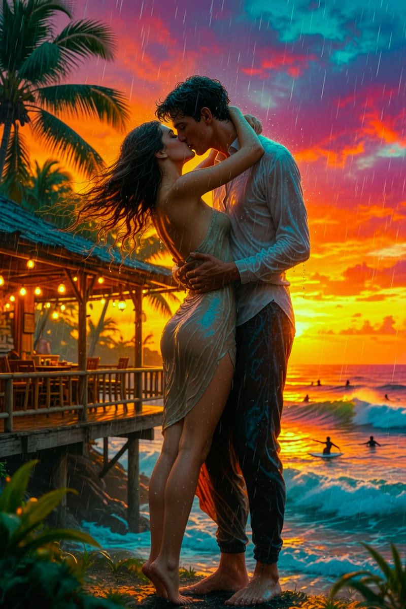 jmadmart's tweet photo. dinner

a date 

warm rain 
nursing 
our appetite 

for dessert 

#vssromance #prompt  #date #poetry https://t.co/ULaEflGYRk