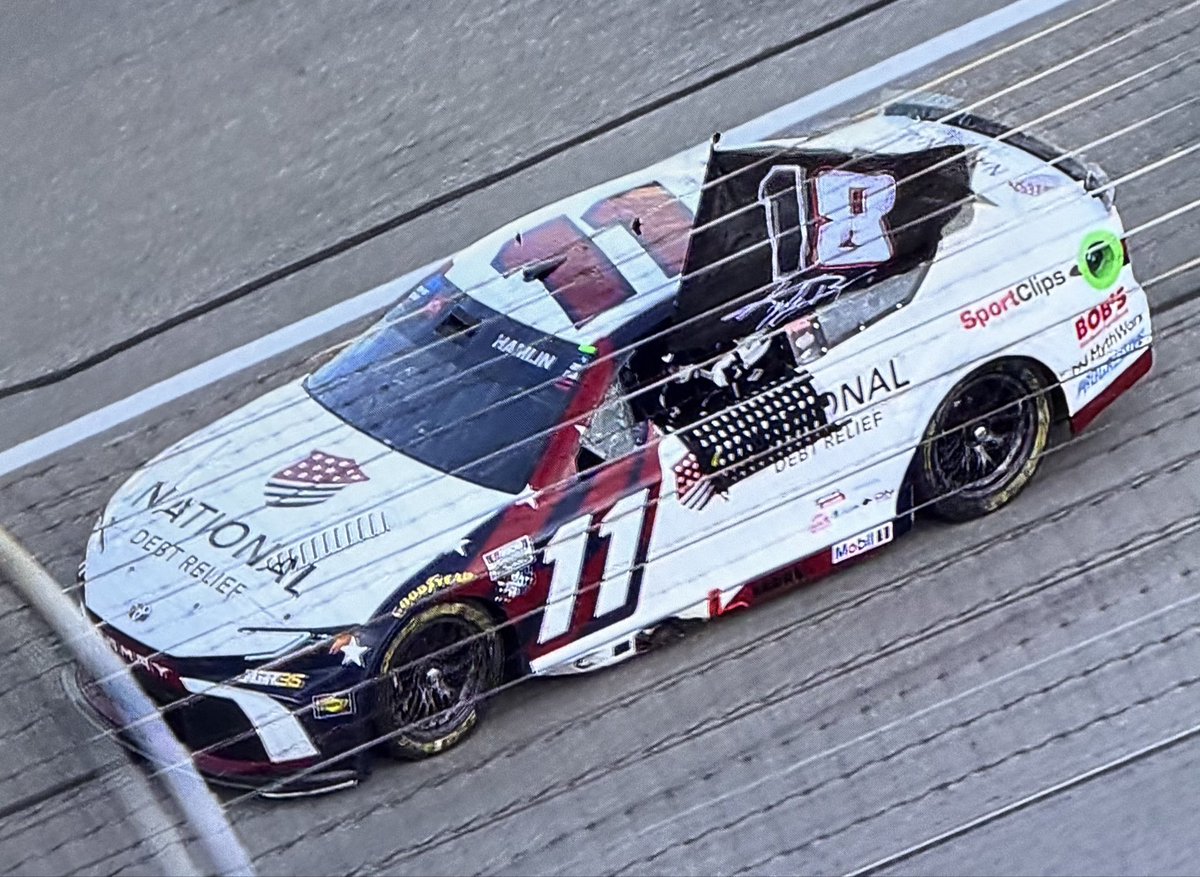 SethSharp35's tweet photo. Prime allowing us to watch Denny celebrate &amp; honor Kyle in silence, gave me goosebumps.

It made us think of Kyle. Made us think of all Denny has went through.

The No. 11 winning made us remember Ned.

The No. 18 flag waving brought back memories of Dale, Davey and Alan. https://t.co/U3aoBJj9xc